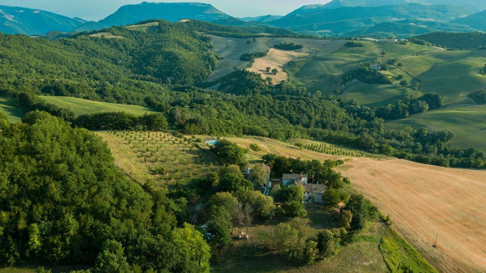 Agriturismo Il Fienile Di Ca Battista Cagli Eksteriør billede